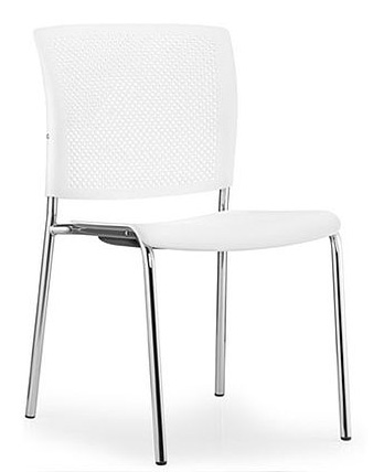 Dauphin shape elan stapelbare vierpoots stoel