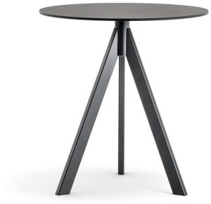Arki-3-kleine-design-tafel-met-een-volkern-blad-in-rond-of-vierkant-en-3-schuine-poten
