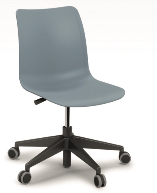 Celis-bureaustoel-kunststof-zitschaal-in-diverse-sprekende-kleuren-met-5-teens-voet