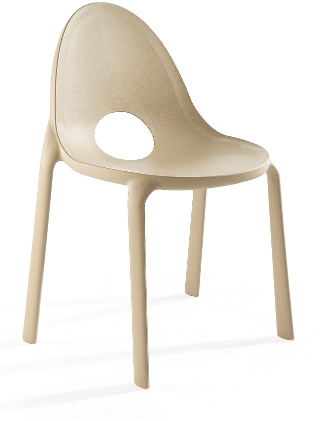 Drop-kunststof-stoel