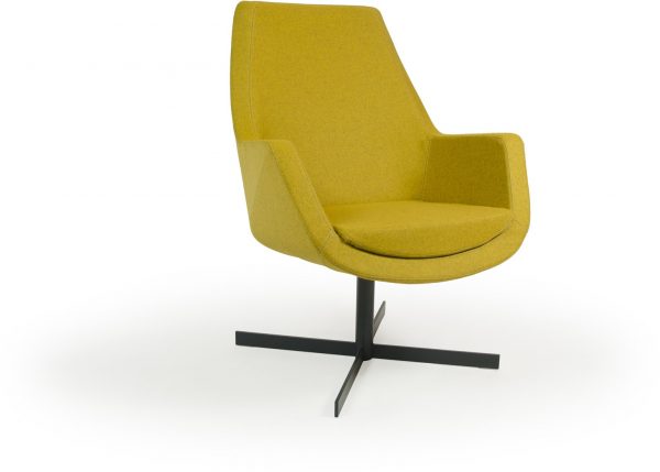 Lois-4100-2-gestoffeerde-ontvangst-lounge-stoel-op-antraciet-kruisvoet-met-middelhoge-rugleuning