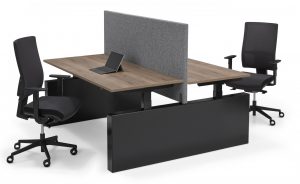 Flex 3 elektrisch verstelbaar zit-sta bench wang bureau