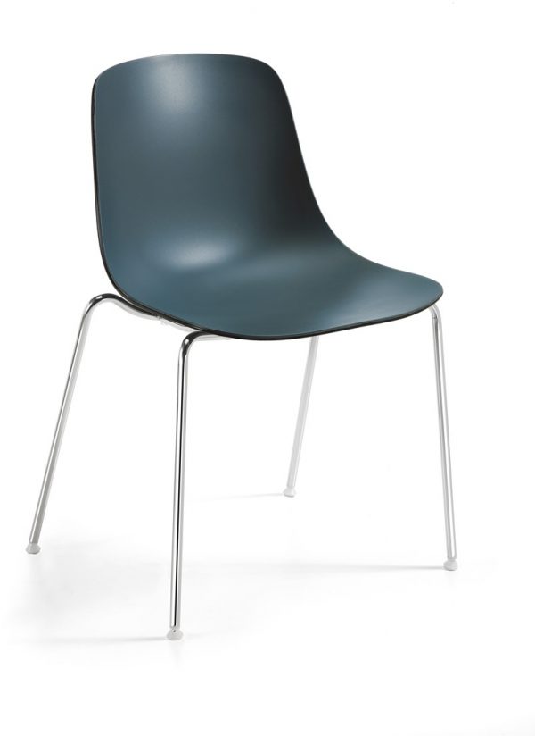 Pure-loop-binuance-2-kleurige-kunststof-stoel