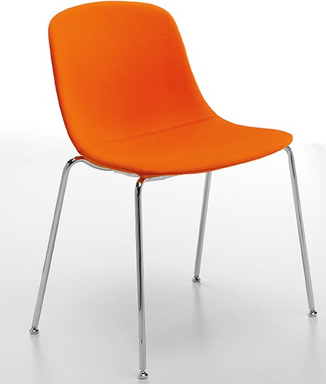 Pure-loop-uph-gestoffeerde-stoel