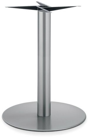 Sc171-tafelonderstel-kolompoot-rvs-hoogte-72-cm-voet-diameter-o-50-cm