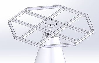 Sc409-tafelonderstel-polypropyleen-met-bladframe-hoogte-71-cm-diameter-voet-o55-cm