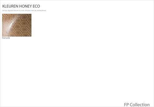 Honey eco – volledig gerecylede vierpootsstoel – hout pulp